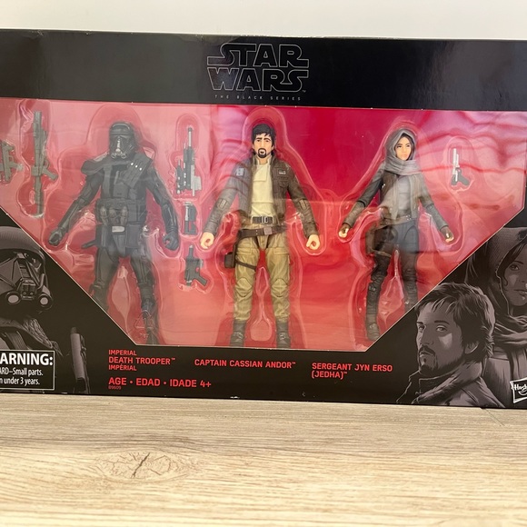 Star Wars Imperial Death Trooper Captain Cassian Andor Sergeant Jyn Ando… - Picture 1 of 6